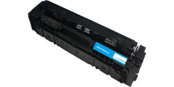 Cartouche laser HP CF401X (201X) haute capacité, compatible, cyan